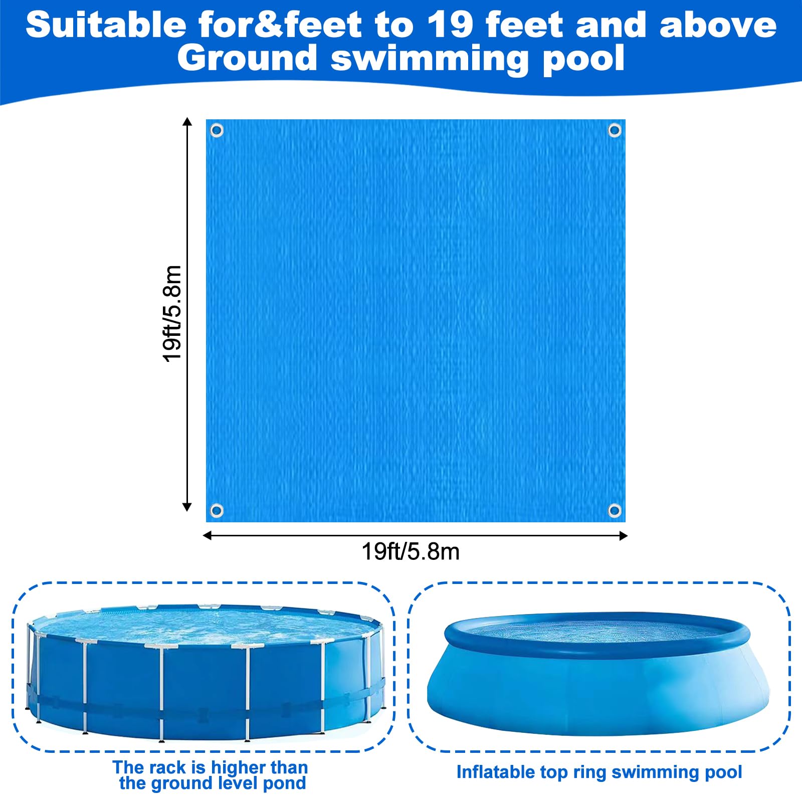 YEXEXINM close-up of woven polyethylene texture for durable puncture resistance