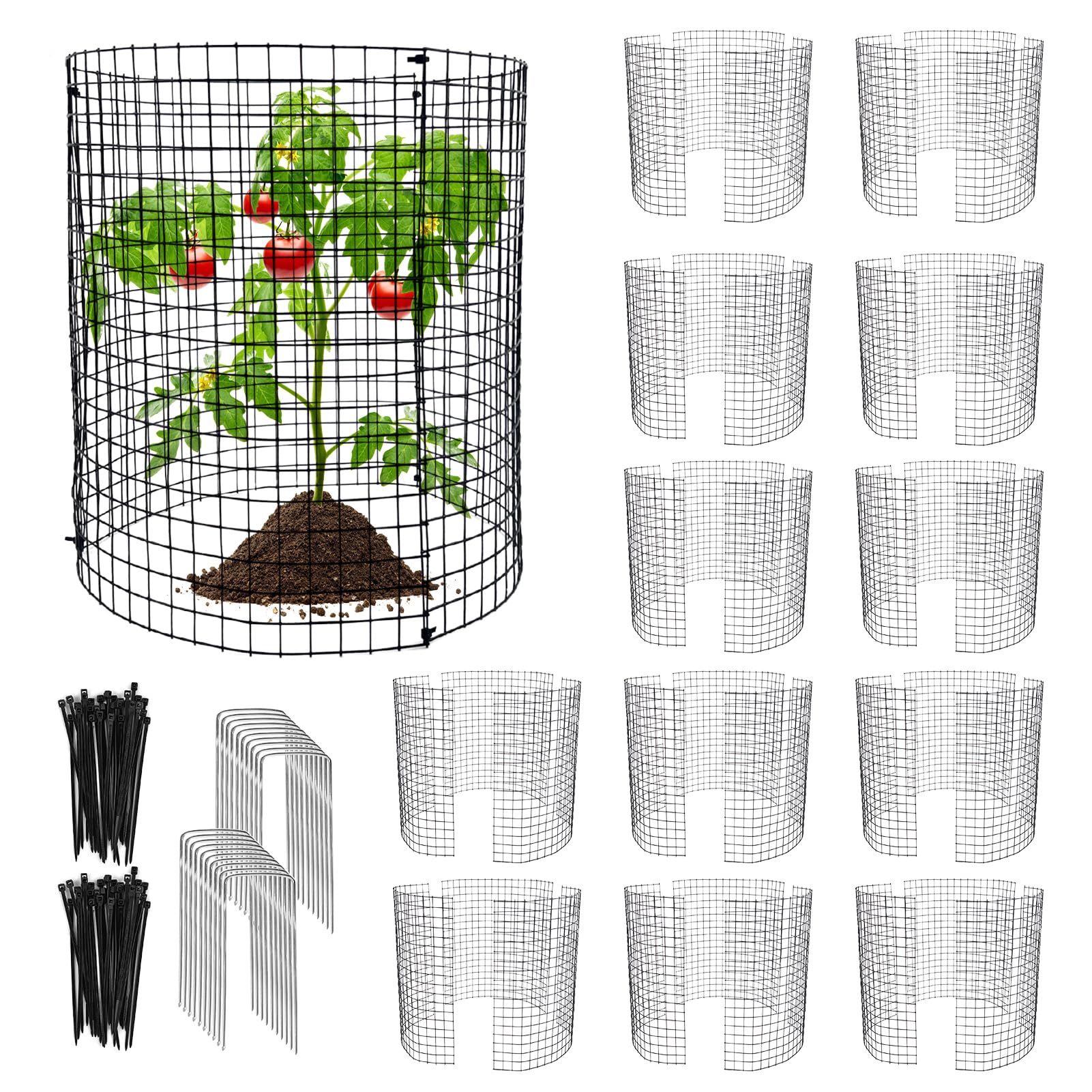 YEXEXINM front view assembled cage showing full plant protection and easy access