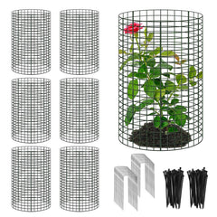 YEXEXINM assembled cage front view showing plant protection benefit