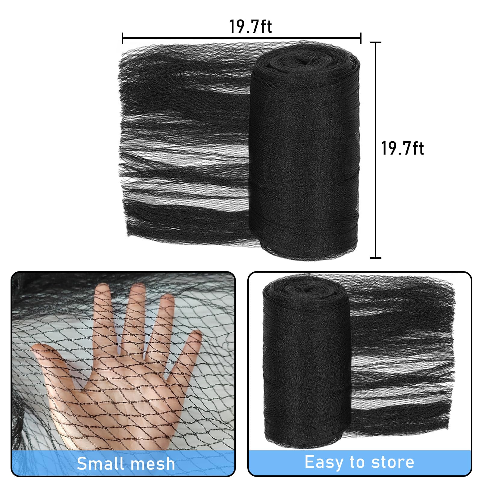 YEXEXINM closeup of HDPE mesh shows durable texture and debris blocking