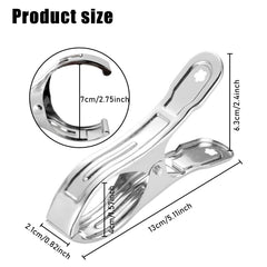 YEXEXINM metal clip closeup demonstrates strong grip and secure fastening