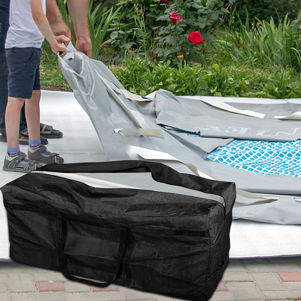 YEXEXINM PE tarp texture close-up showing durable waterproof material