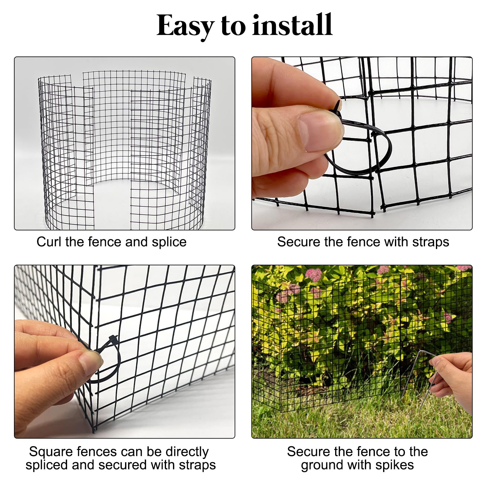YEXEXINM rectangular bed setup protecting multiple seedlings from pests