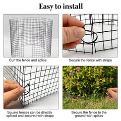 YEXEXINM rectangular bed setup protecting multiple seedlings from pests
