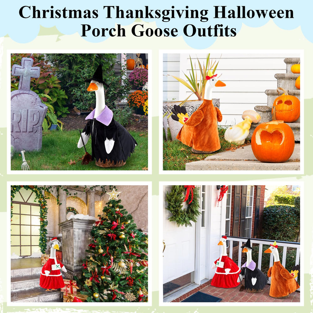 Yeyeplum Halloween costume detail with witch hat for seasonal porch transformation