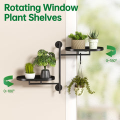 YFFSRJDJ rotating shelf in motion demonstrating smooth 180-degree swivel convenience