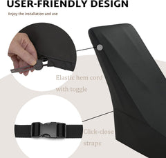 YHINGG detail of click-close strap and buckle for secure windproof fastening