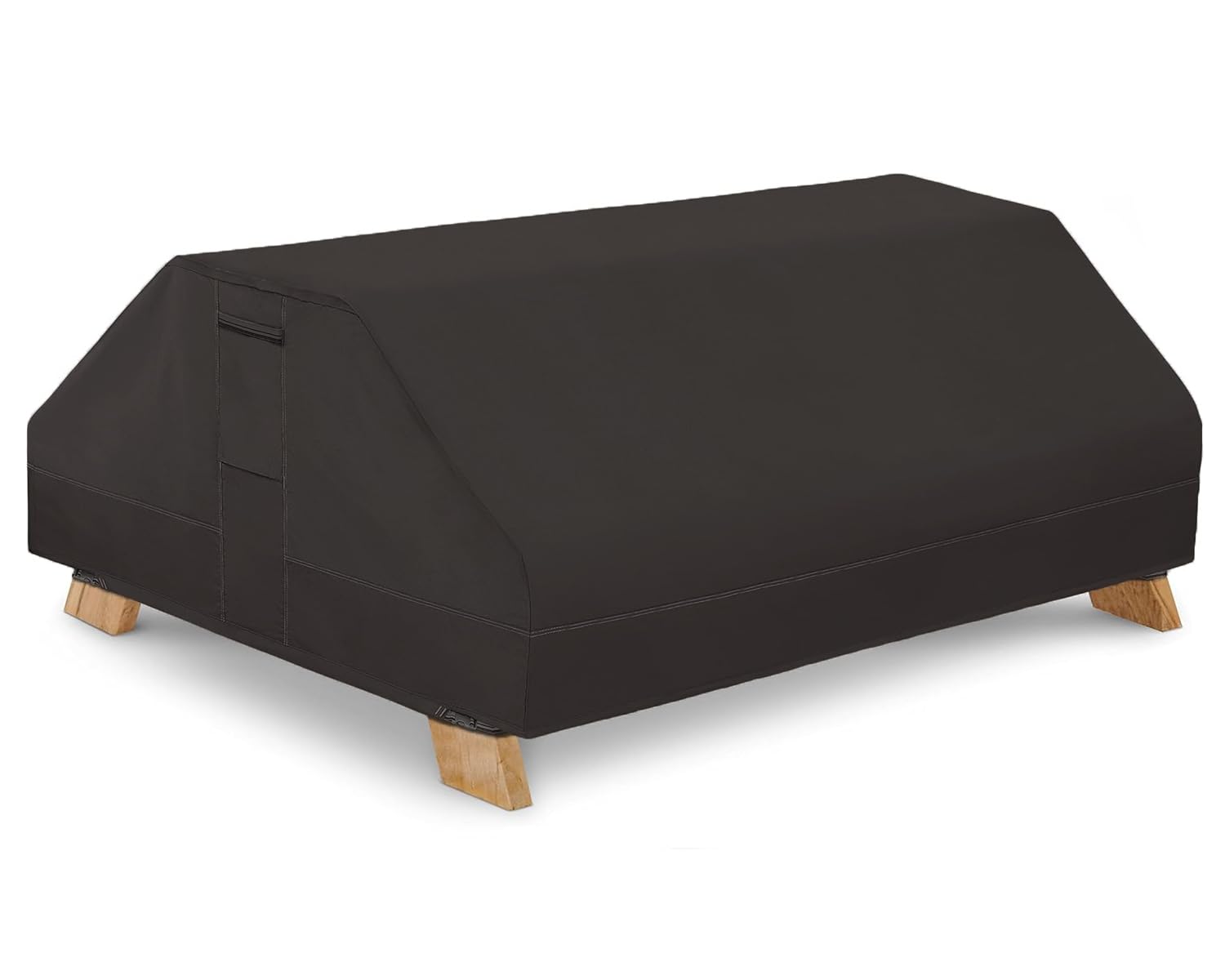 YHINGG front view of covered picnic table protecting outdoors
