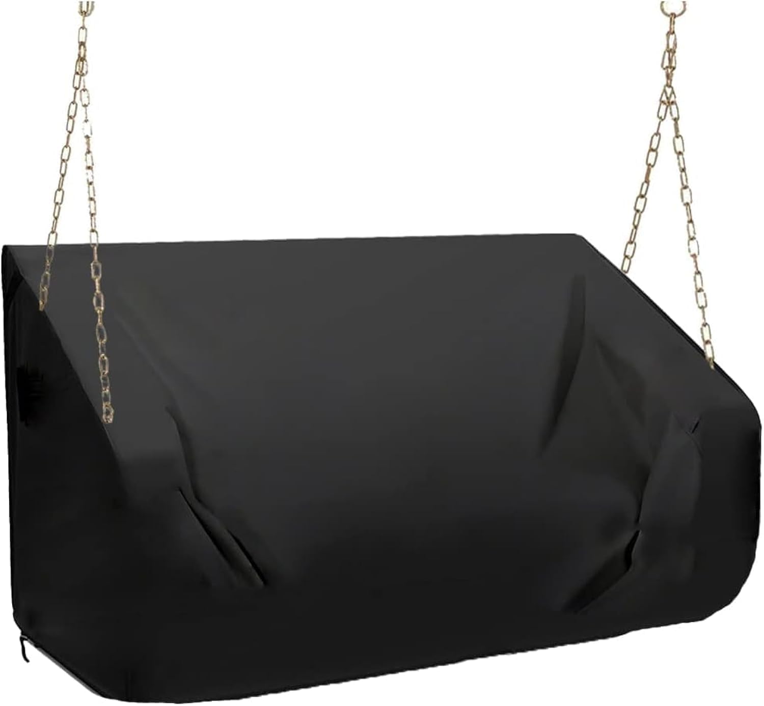 YHINGG front view of 86-inch swing cover protecting swing from weather
