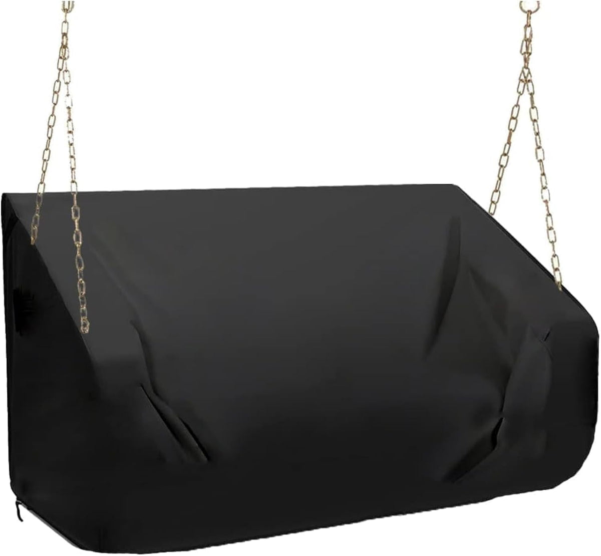 YHINGG front view of 86-inch swing cover protecting swing from weather