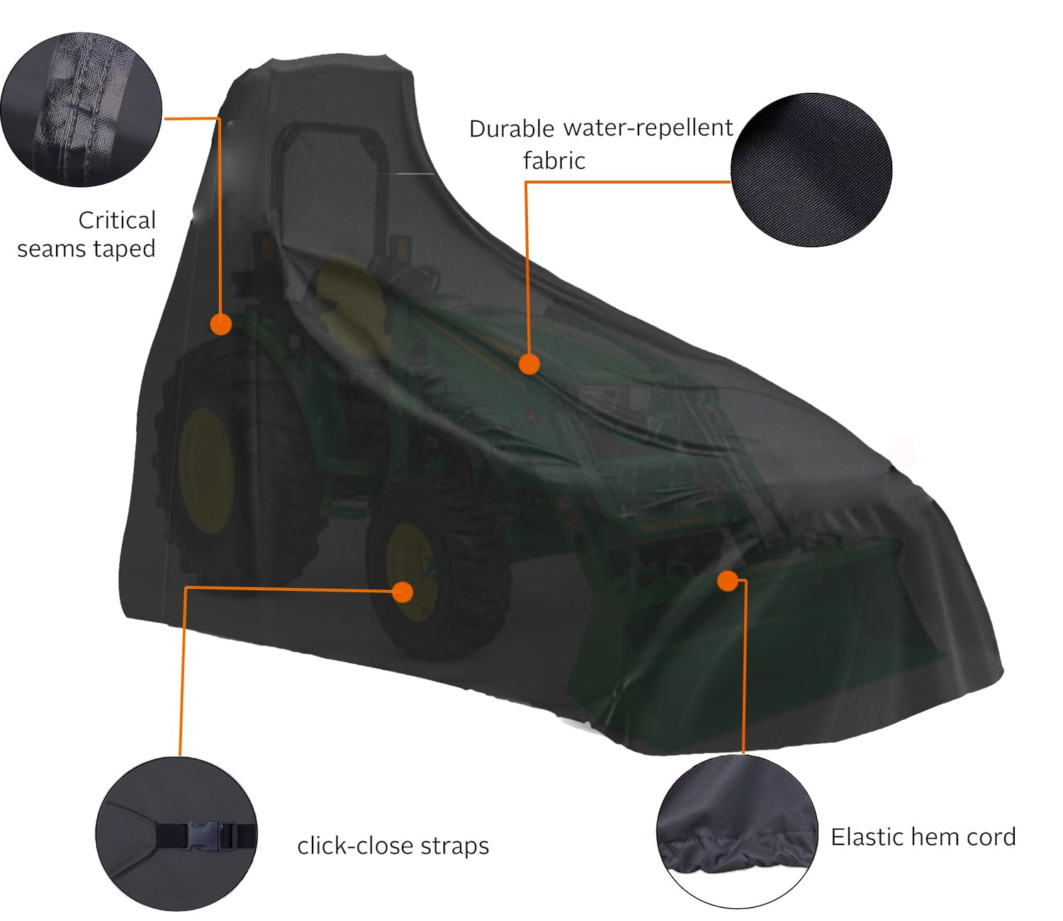 YHINGG rear vent detail reducing condensation and protecting parts benefit