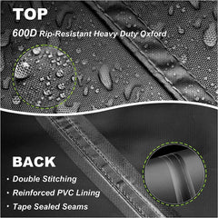 YHINGG zipper and Velcro detail ensuring quick installation
