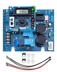 YHTIMIOX GLX-PCB-RITE front assembly showing full replacement board and benefit of restoring control