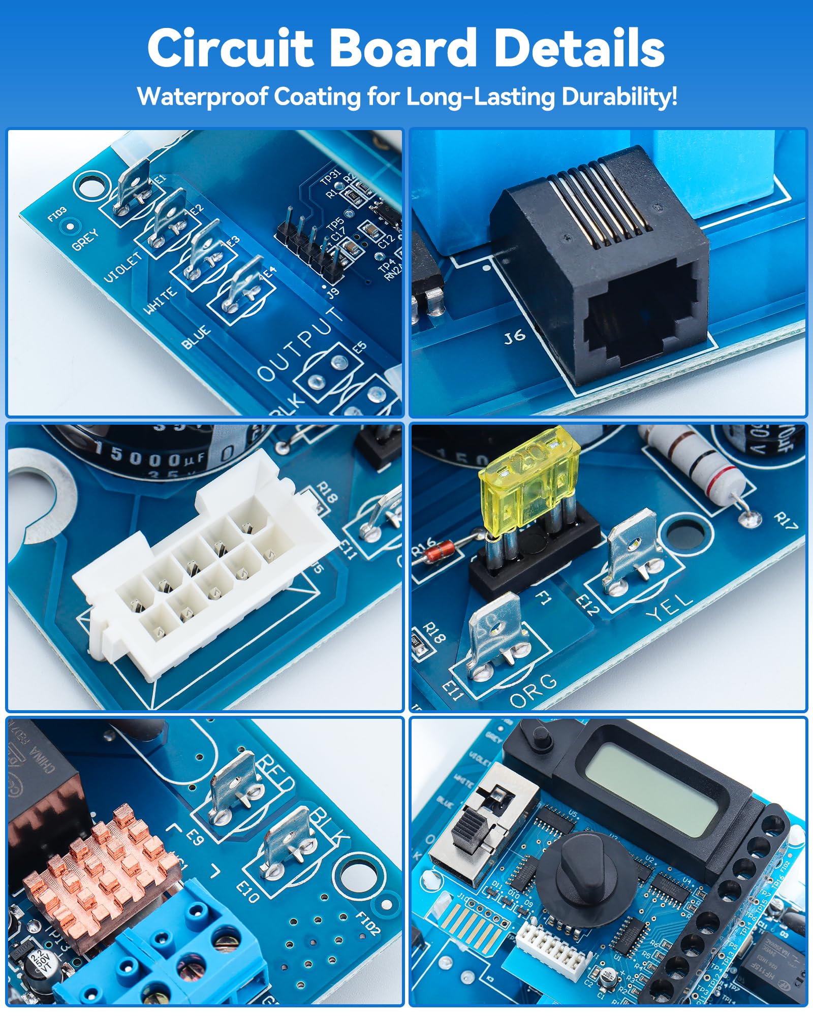 YHTIMIOX GLX-PCB-RITE waterproof coating detail protecting circuitry from moisture
