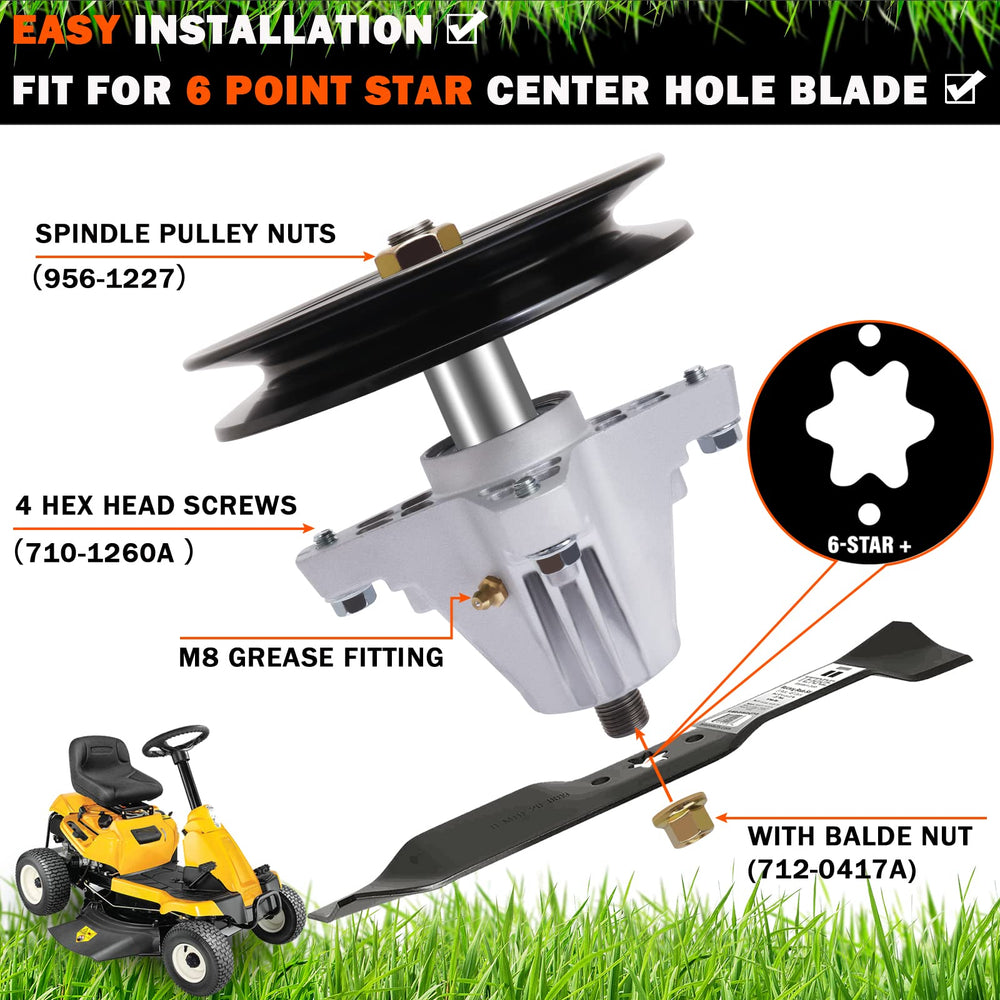 YiaChuii included screws and blade nut kit for fast, complete replacement