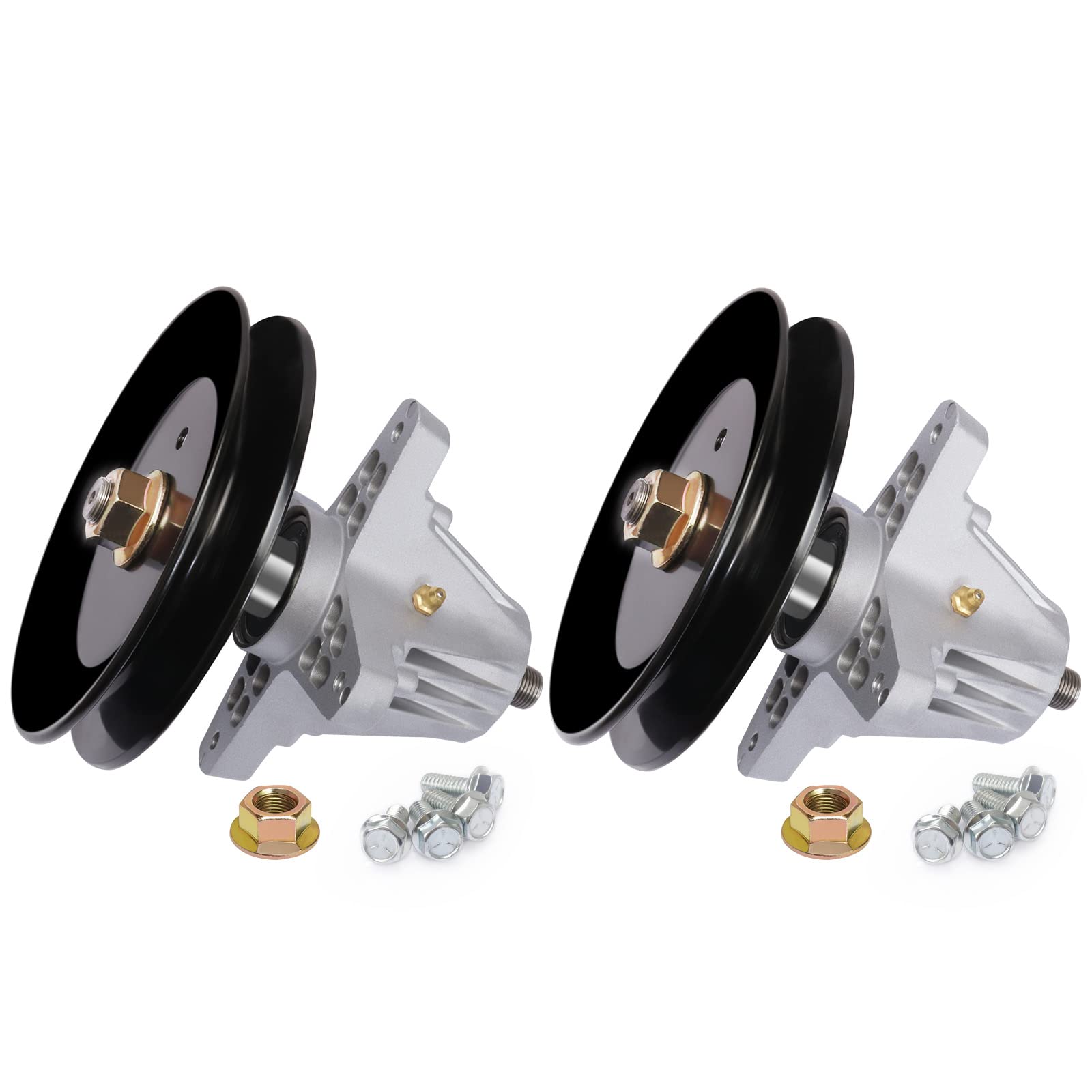 YiaChuii side profile of pulley and housing emphasizing balanced rotation