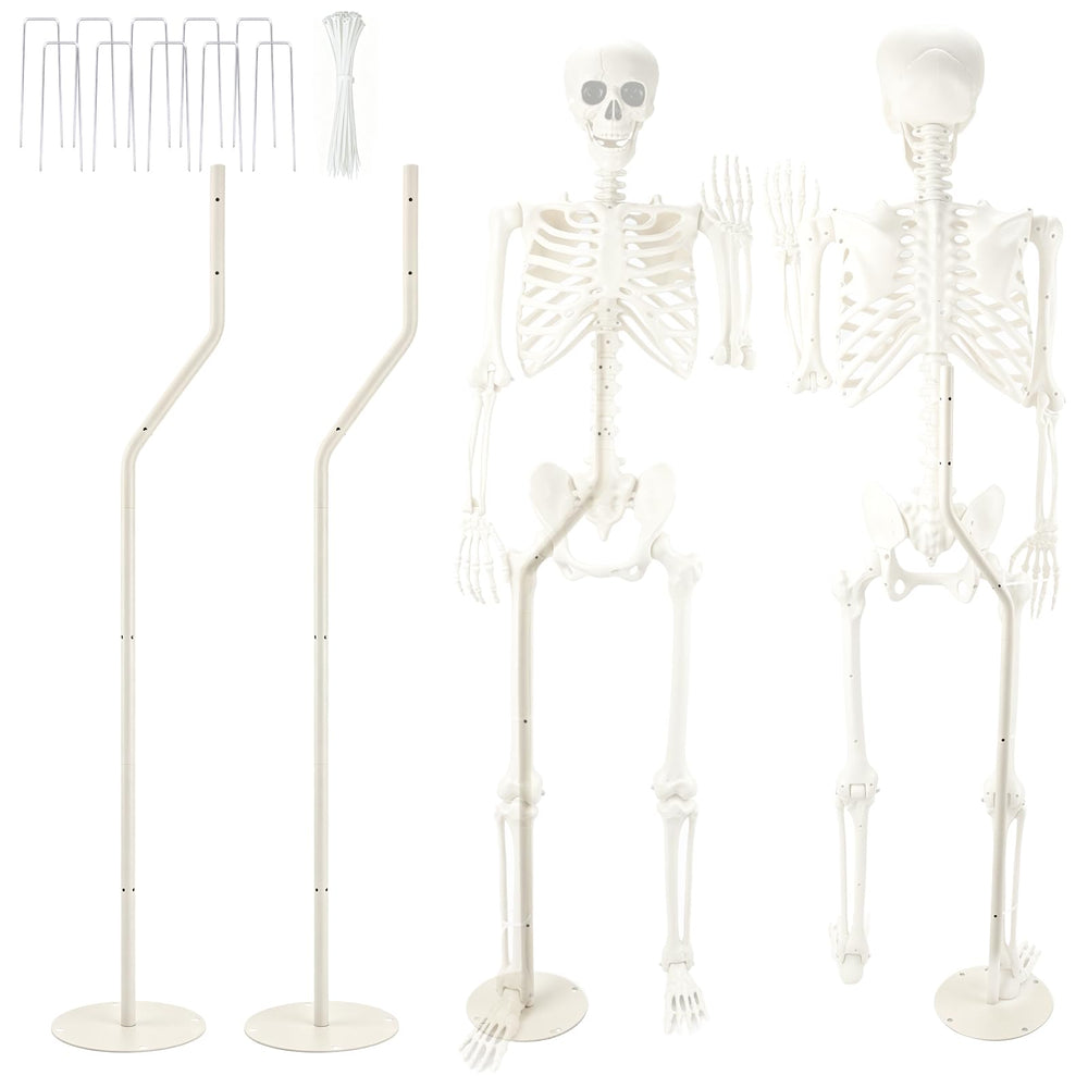 YIBOBO front view assembled stand showing stable skeleton support