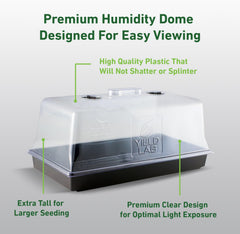 Yield Lab vent detail close-up for adjustable humidity control