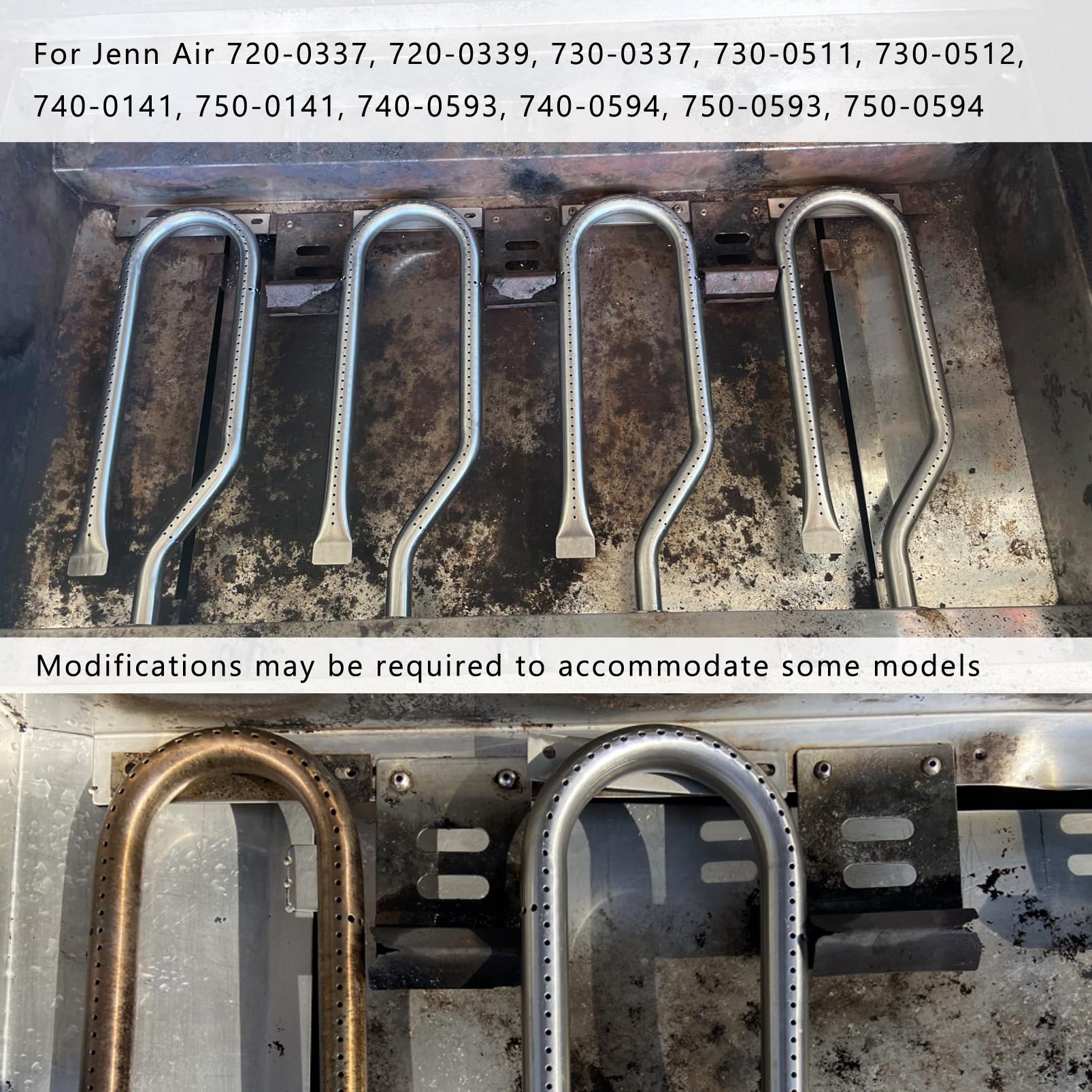 YIHAM lifestyle image of grill with new burners enabling even cooking outdoors