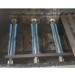 YIHAM burner beside ruler showing 15.75 inch length for correct fit and easy verification