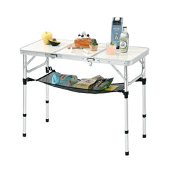 YihuiKo folded briefcase-style table with handle for easy transport