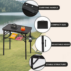 YihuiKo table at three heights highlighting adjustable convenience
