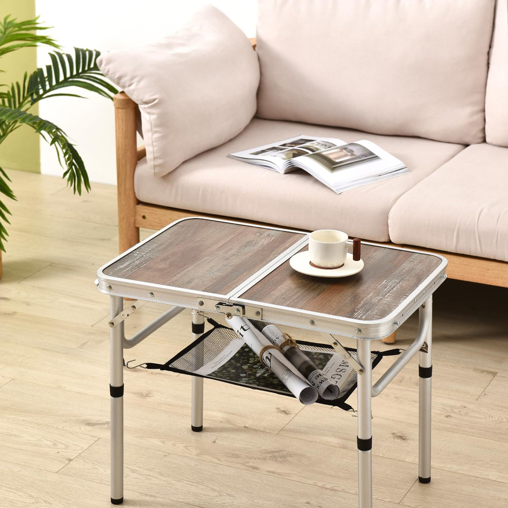 YihuiKo table in picnic setting demonstrating portability and convenience