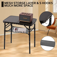 YihuiKo under-table mesh net storing utensils and snacks for organization