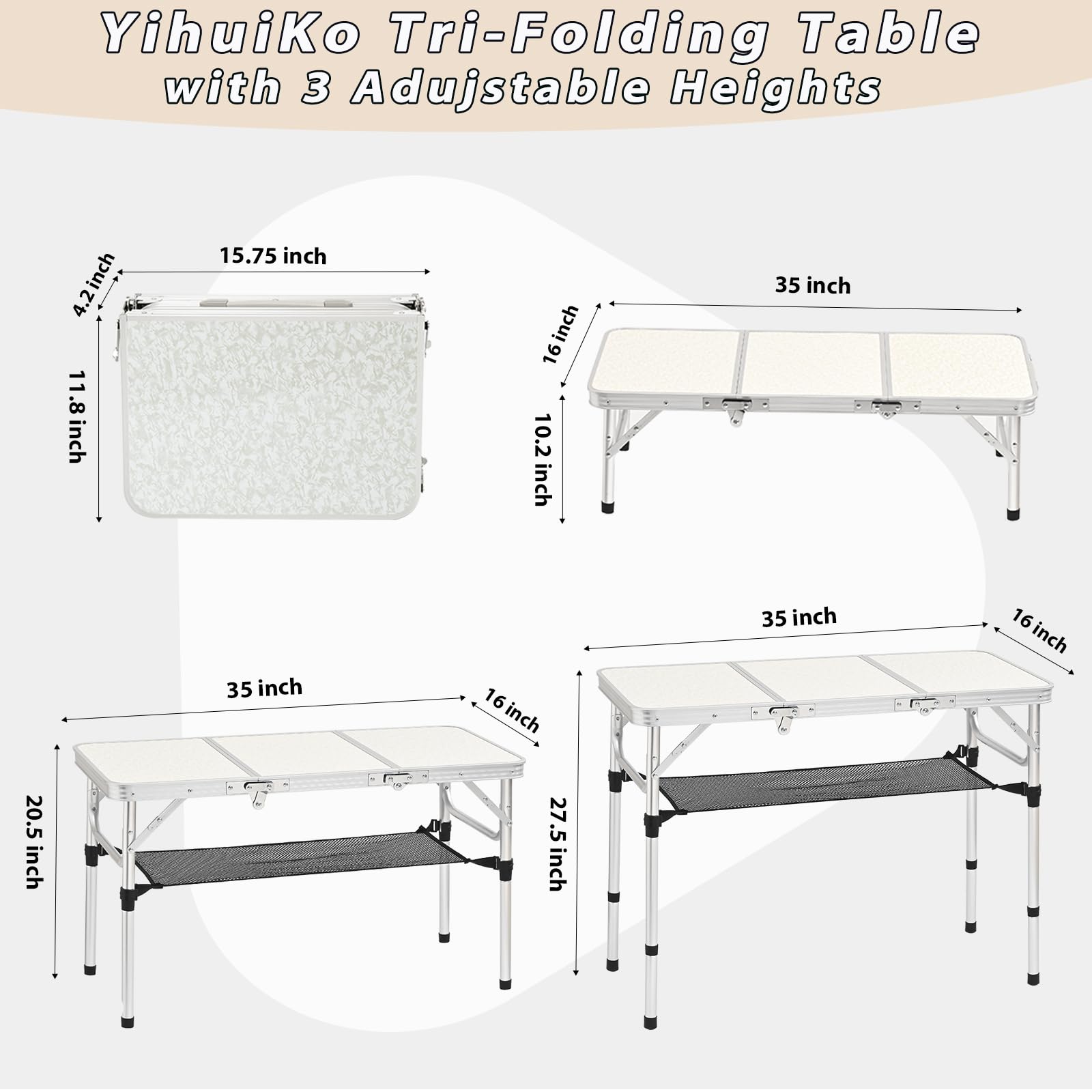 YihuiKo mesh storage net under table keeping essentials organized