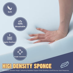 YIJIAN HOME close-up of 3.5-inch memory foam thickness for support
