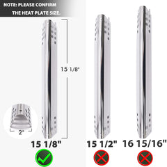 Yiming close-up of stainless-steel burner tube showing durable construction and even flames
