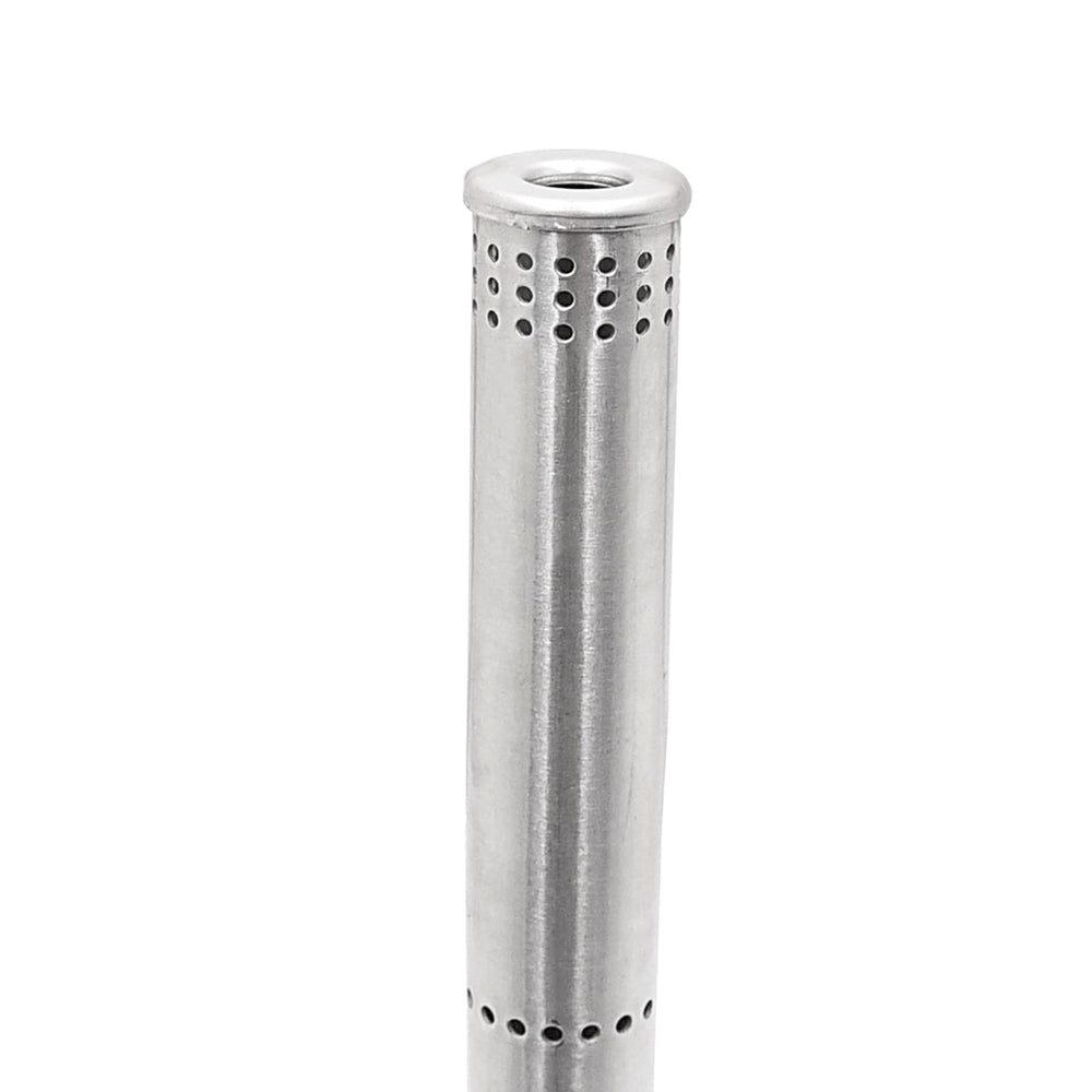 Yiming crossover tube adjustable extended and collapsed for flexible fit across burners