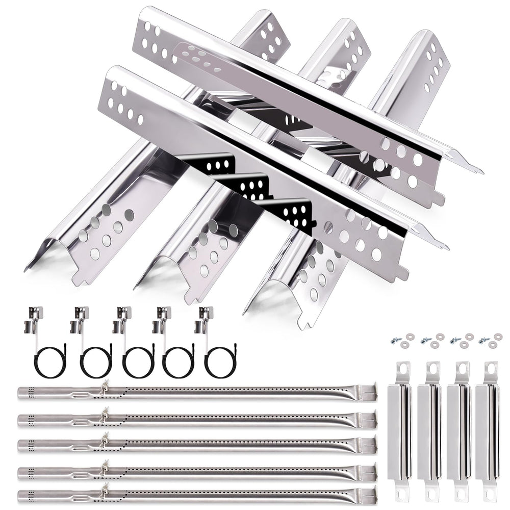 Yiming front packaging showing full Char‑Broil replacement kit and easy parts identification