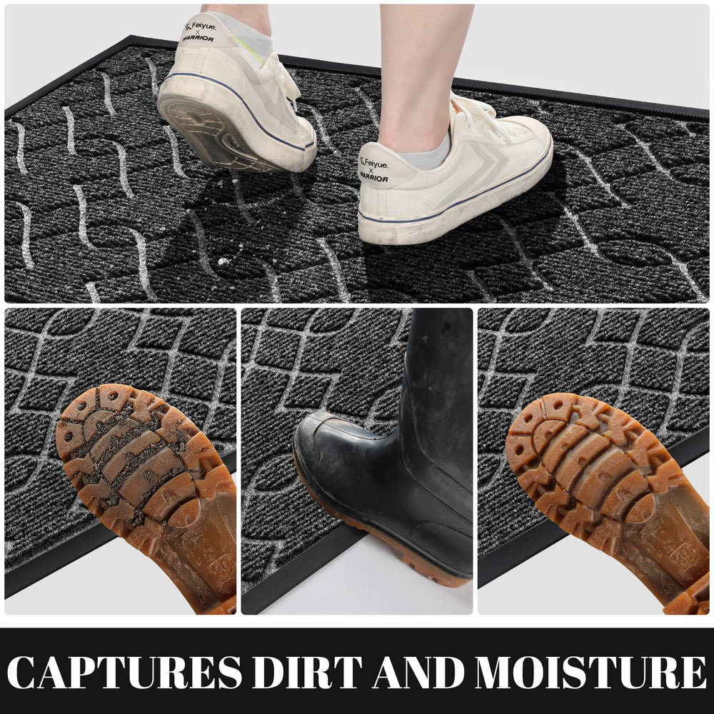 Yimobra non-slip rubber backing visible, providing floor protection