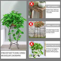 Yimobra in living room holding heavy pots, adds elegant display