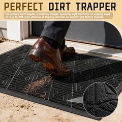 Yimobra rubber backing detail demonstrating non-slip floor grip