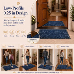 Yimobra thin profile slips under doors without jamming