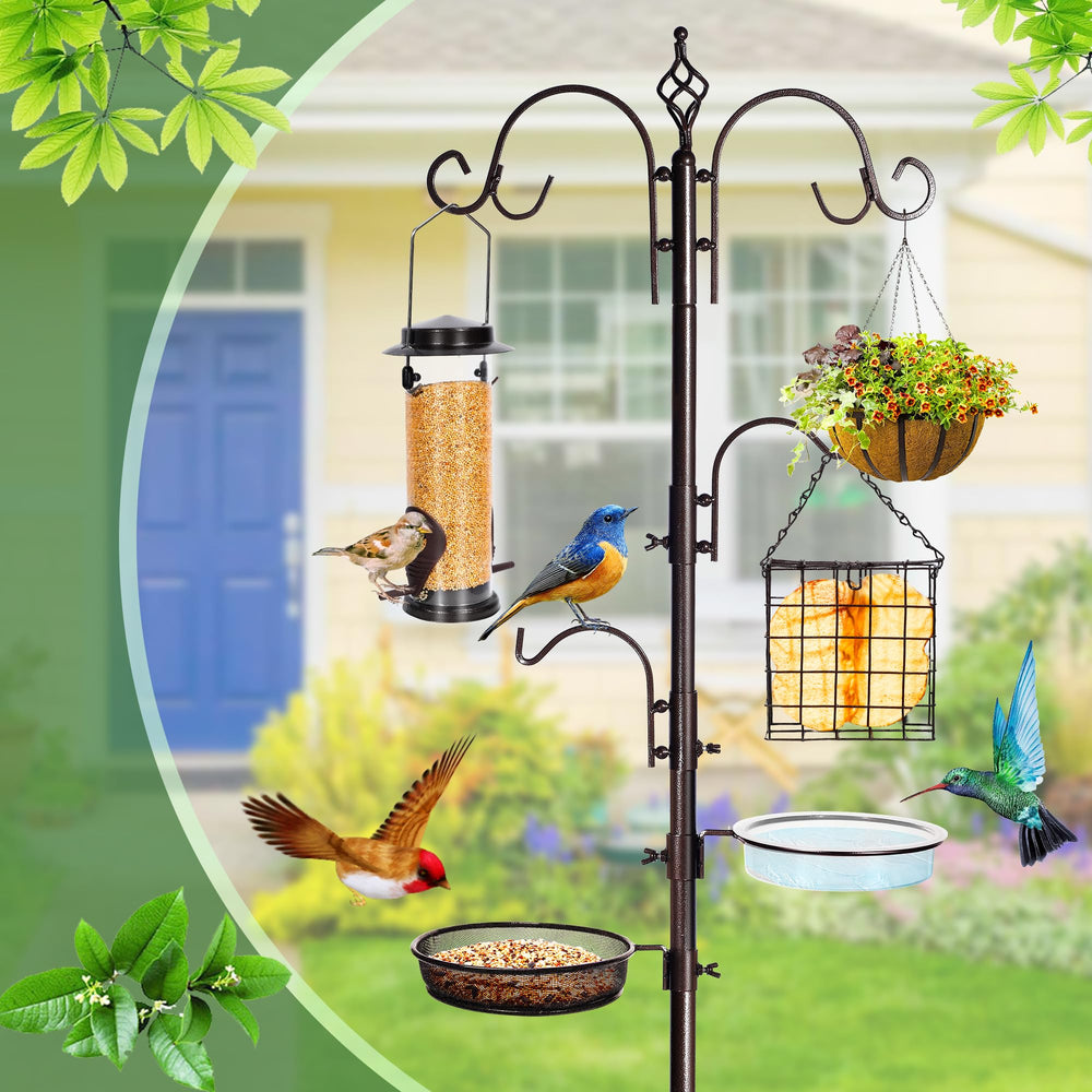YINGYM suet cage detail highlighting durable metal cage to attract insect-eating birds