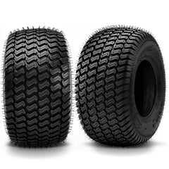 YINTATECH front profile of 18x8.5-8 tire showing stable stance and improved traction