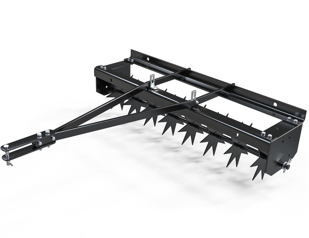 YINTATECH front view of aerator showing durable frame and wide coverage