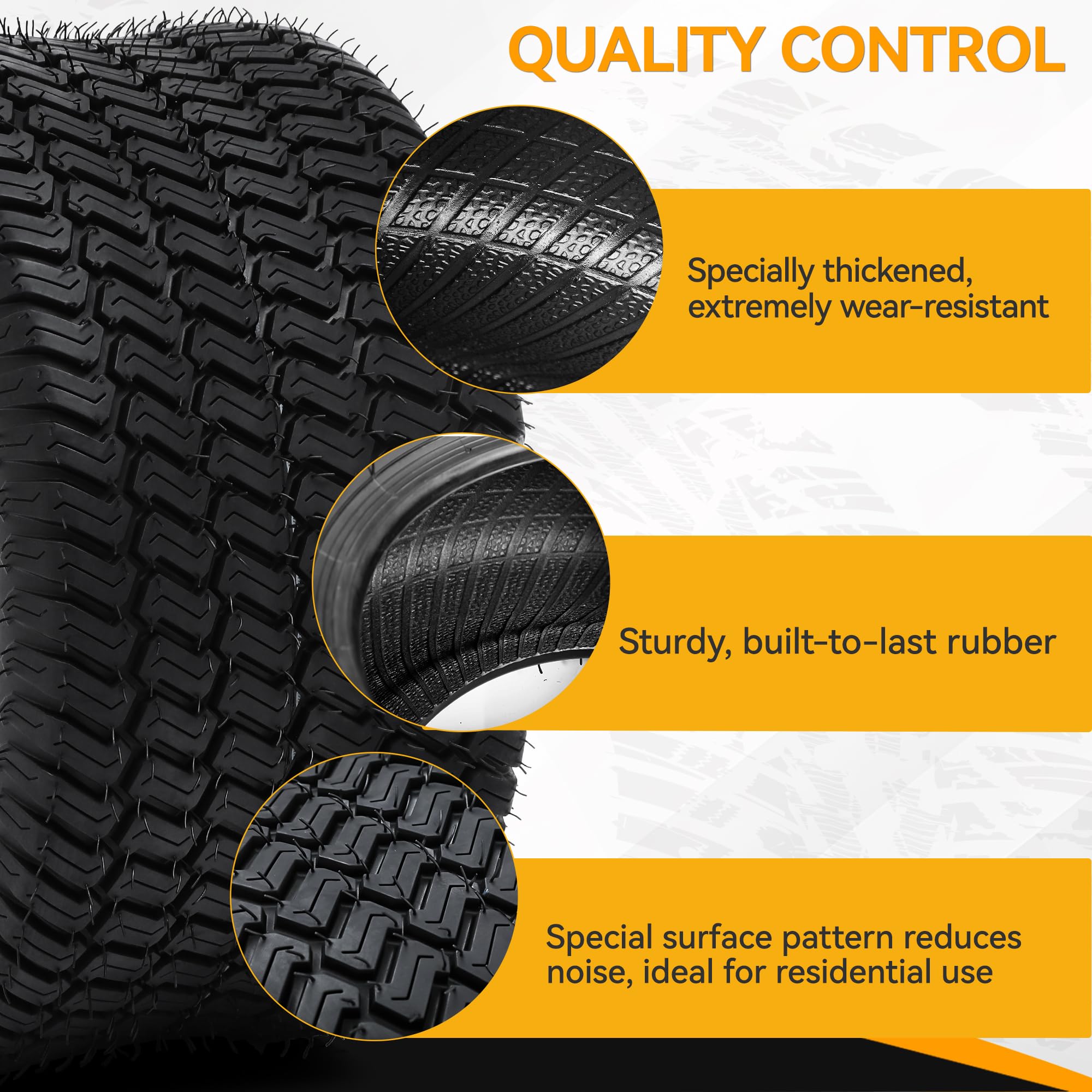 YINTATECH sidewall detail highlighting 4-ply reinforcement for durability
