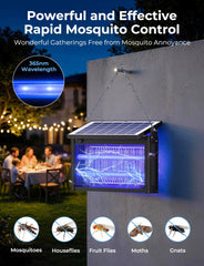 YISSVIC electric grid detail demonstrating powerful zapper action for pests