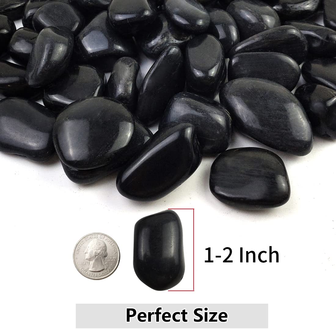 YISZM close-up of pebble polished surface highlighting smooth texture and elegant sheen