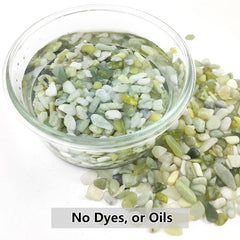 YISZM pebbles in succulent planter benefit: improved drainage and tidy look
