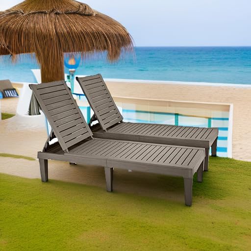YITAHOME chaise by pool in lifestyle scene for relaxing outdoor living