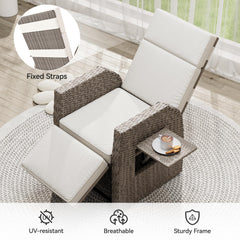 YITAHOME cushion edge showing 7cm thickness for added support