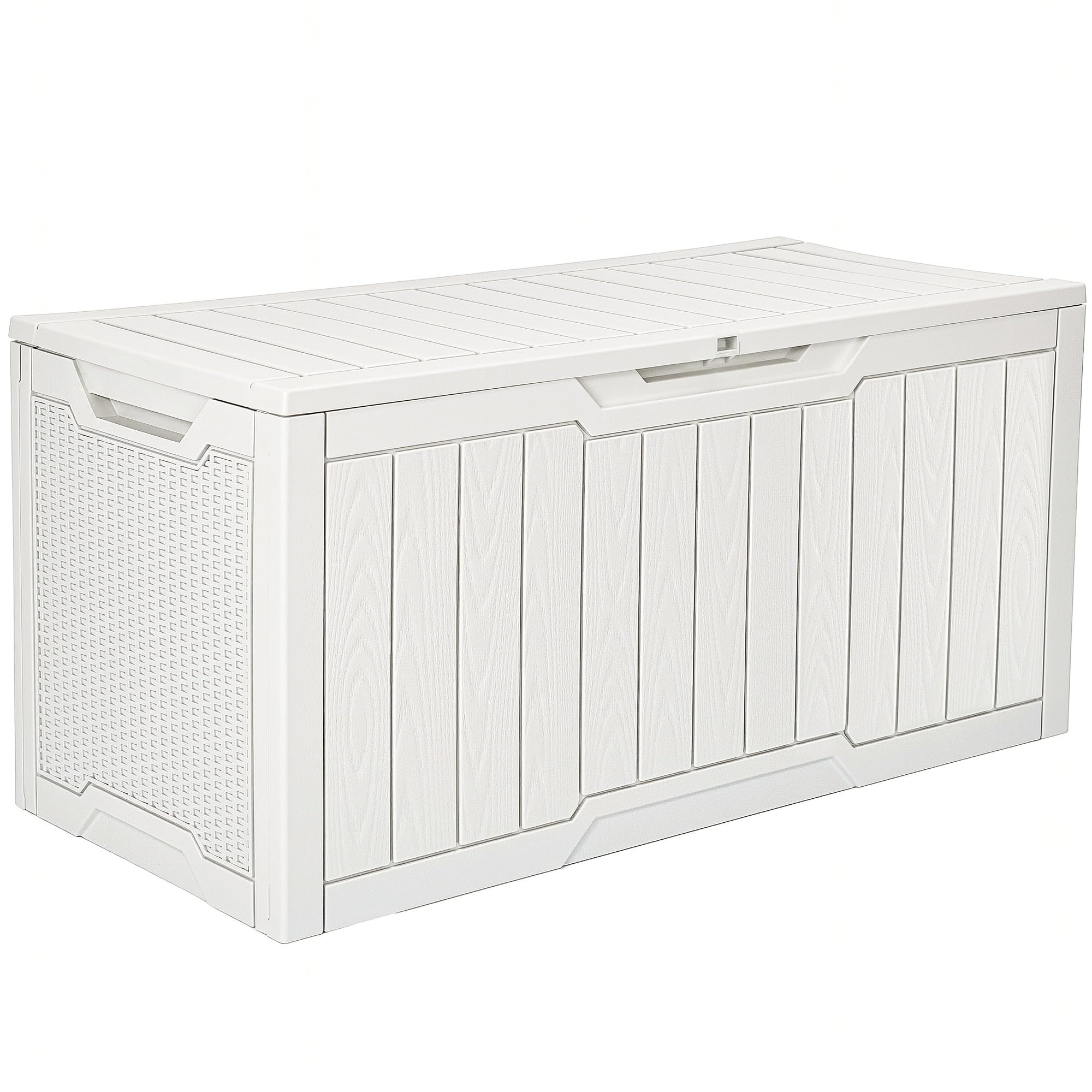 YITAHOME deck box front view showing storage and curb appeal