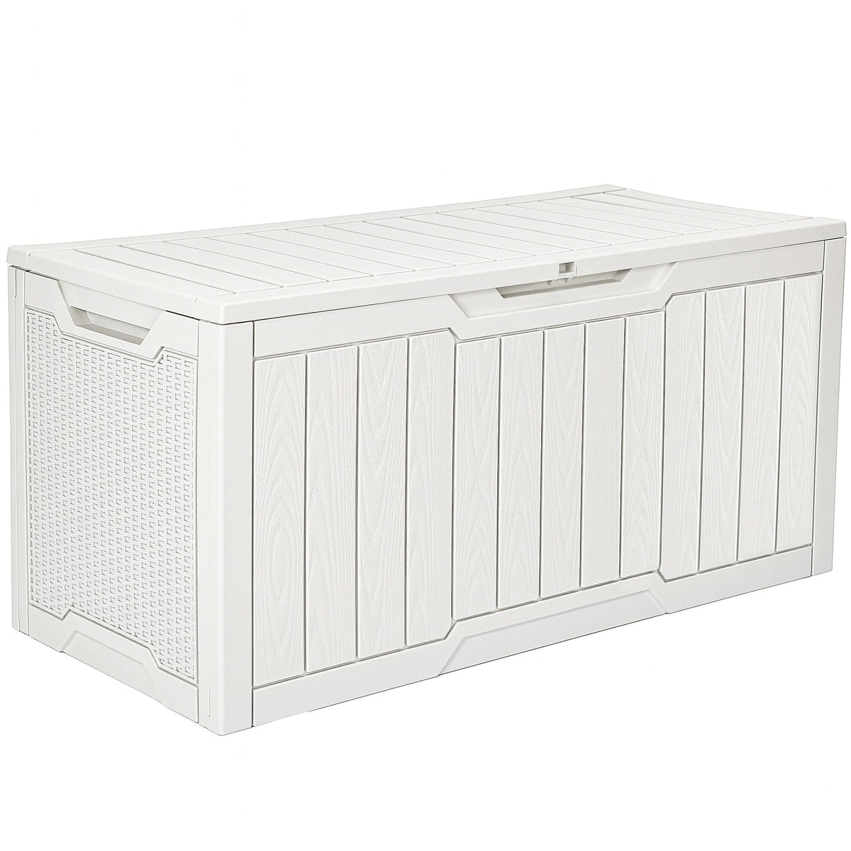 YITAHOME deck box front view showing storage and curb appeal