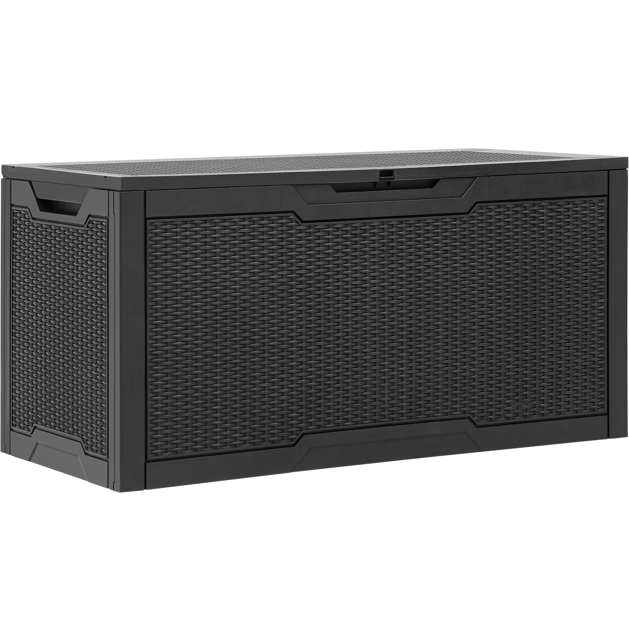 YITAHOME deck box on patio showing tidy outdoor organization