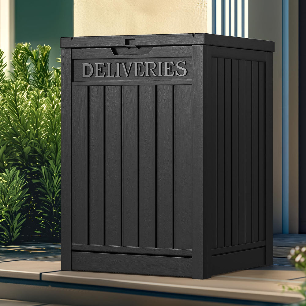 YITAHOME front view showing secure parcel concealment benefit